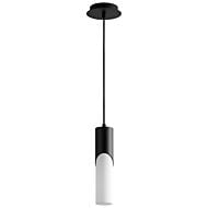 Ellipse 1-Light LED Pendant in Black