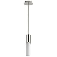 Ellipse 1-Light LED Pendant in Polished Nickel