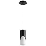 Ellipse 1-Light LED Pendant in Black