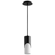 Ellipse 1-Light LED Pendant in Black