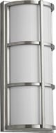 LEDa 1-Light LED Outdoor Lantern in Satin Nickel