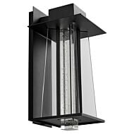 Arte 2-Light LED Outdoor Lantern in Black