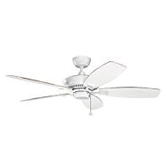 Kichler Canfield 52 Inch Ceiling Fan in Matte White