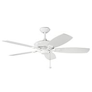 Kichler Canfield 52 inch Ceiling Fan in White Finish