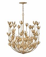 Hinkley Flora 6-Light Chandelier In Burnished Gold