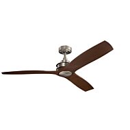 Ried 56" Ceiling Fan in Brushed Nickel