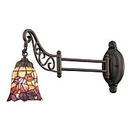 Mix-N-Match 1-Light Wall Sconce in Tiffany Bronze