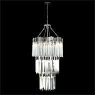 Matrix 19 Light 30 inch Rainy Night Chandelier Ceiling Light in 18