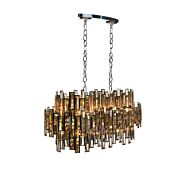 Eurofase Vienna 16 Light Chandelier in Chrome