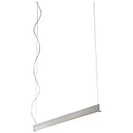 Zepp 1-Light LED Pendant in Satin Nickel