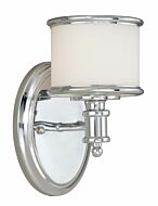 Carlisle 1-Light Bathroom Vanity Light in Chrome