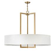 Hinkley Hampton 9-Light Pendant In Brushed Bronze