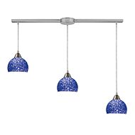 Cira 3-Light Pendant in Satin Nickel