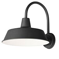 Pier M 1-Light Wall Sconce in Black