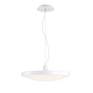 Eurofase Sandstone 1 Light Pendant in White