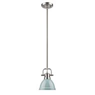 Duncan 1-Light Mini Pendant in Pewter