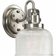 Archie 1-Light Bathroom Vanity Light Bracket in Antique Nickel