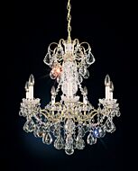 New Orleans 7-Light Chandelier in Gold