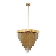 Eurofase Bloomfield 18 Light Chandelier in Gold