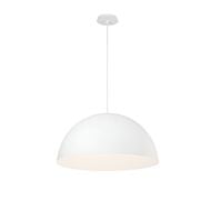 Eurofase Laverton 1 Light Pendant in White