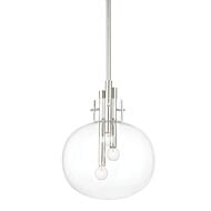 Hempstead 3-Light Pendant in Polished Nickel