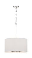 Minka Lavery 5 Light Pendant Light in Polished Nickel