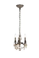 Lillie 3-Light Pendant in Pewter