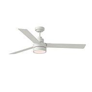 Jovie 1-Light 58" Ceiling Fan in Matte White