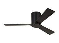 Rozzen Hugger 44" Ceiling Fan in Midnight Black