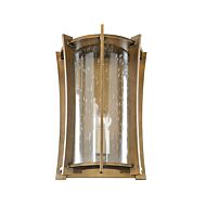 Kalco Ronan 12 Inch Outdoor Wall Light in Modern Bronze