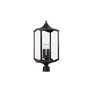 Kalco Lakewood Outdoor 4 Light 26 Inch Outdoor Post Light in Aged Iron