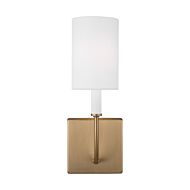 Greenwich 1-Light Bathroom Vanity Light in Satin Brass