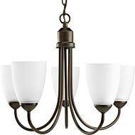 Gather 5-Light Chandelier in Antique Bronze