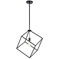 Cartone 1-Light Pendant in Black