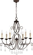 Six Light Chandelier by Quorum