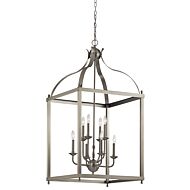 Kichler Larkin 8 Light Chandelier in Brushed Nickel