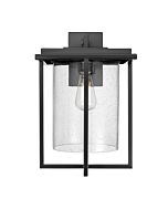 Adair 1-Light Outdoor Wall Sconce in Powder Coated Black