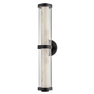 Caterina 1-Light LED Wall Sconce in Black Brass