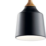 Kichler Danika 5 Inch Pendant Light in Black