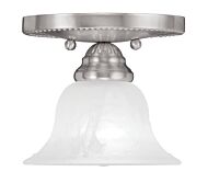 Edgemont 1-Light Ceiling Mount in Brushed Nickel