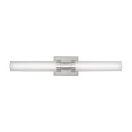 Kiel 1-Light LED Bathroom Vanity Light in Brushed Nickel