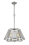 Z-Lite Iuka 4-Light Pendant Light In Brushed Nickel