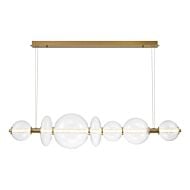 Atomo 1-Light LED Chandelier in Gold