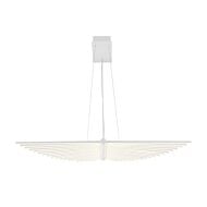 Seraph 1-Light LED Chandelier in White