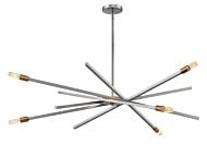 Hinkley Archer 6-Light Pendant In Brushed Nickel