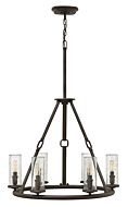 Hinkley Dakota 6-Light Pendant In Oil Rubbed Bronze