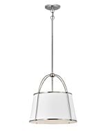 Hinkley Clarke 1-Light Pendant In Polished Nickel