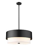 Counterpoint 5-Light Pendant in Matte Black