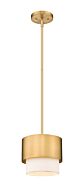 Counterpoint 1-Light Pendant in Modern Gold