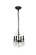 Lillie 4-Light Pendant in Dark Bronze